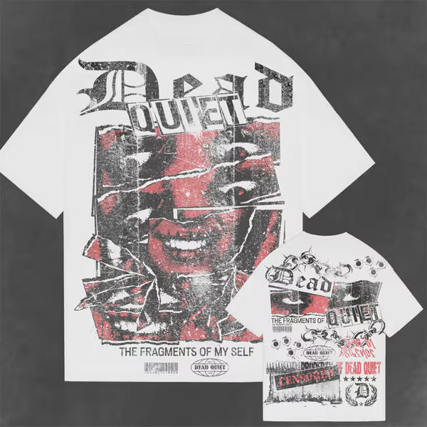 Dead Quiet - Win In Silence - White Tee