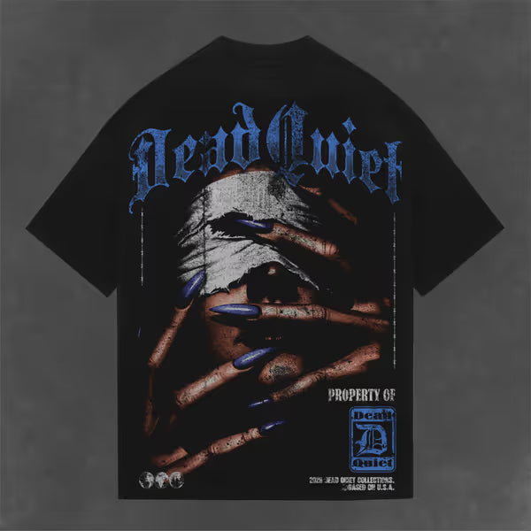 Dead Quiet - Property of Dead Quiet - Jet Black Tee