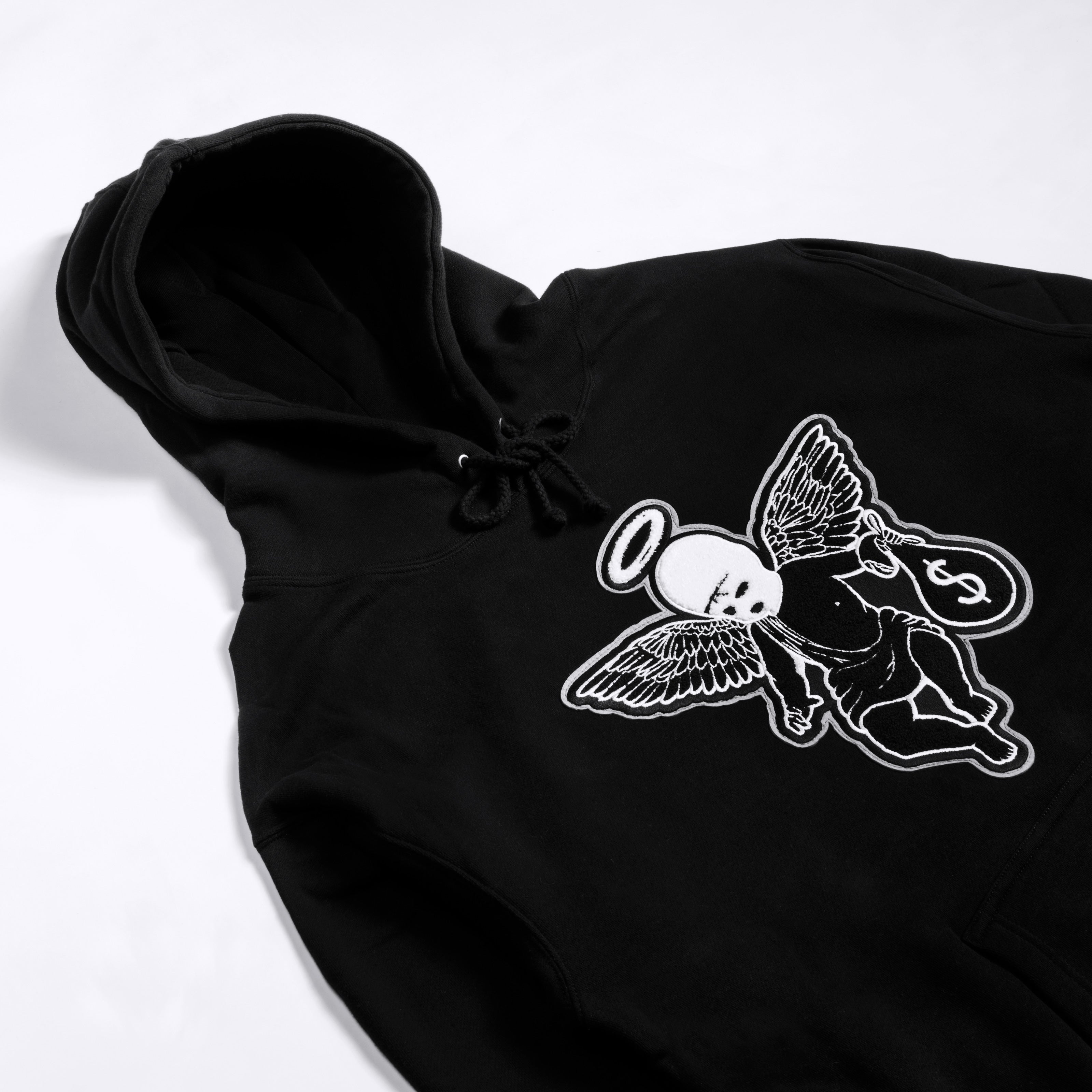 MM Ski Mask Angel Chenille Hoodie - HW