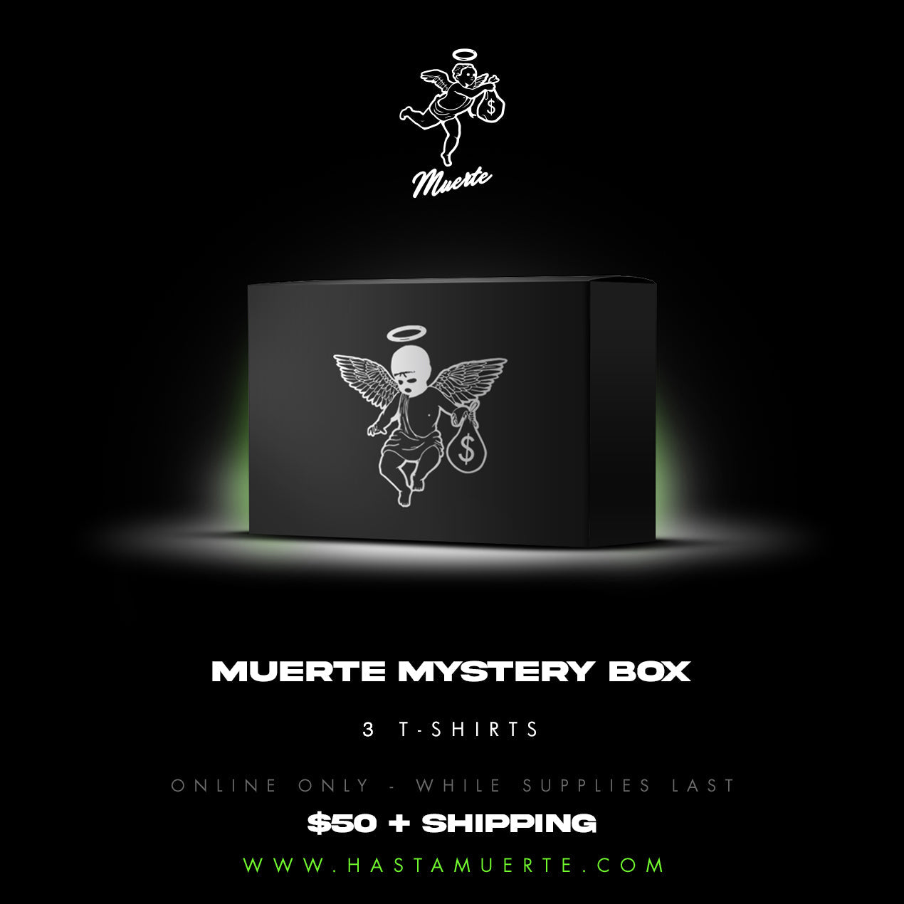 3 For $50 Muerte Tee Mystery Box