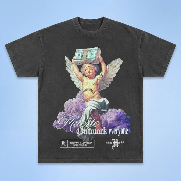Angel Outwork Everyone - Vintage Wash Tee