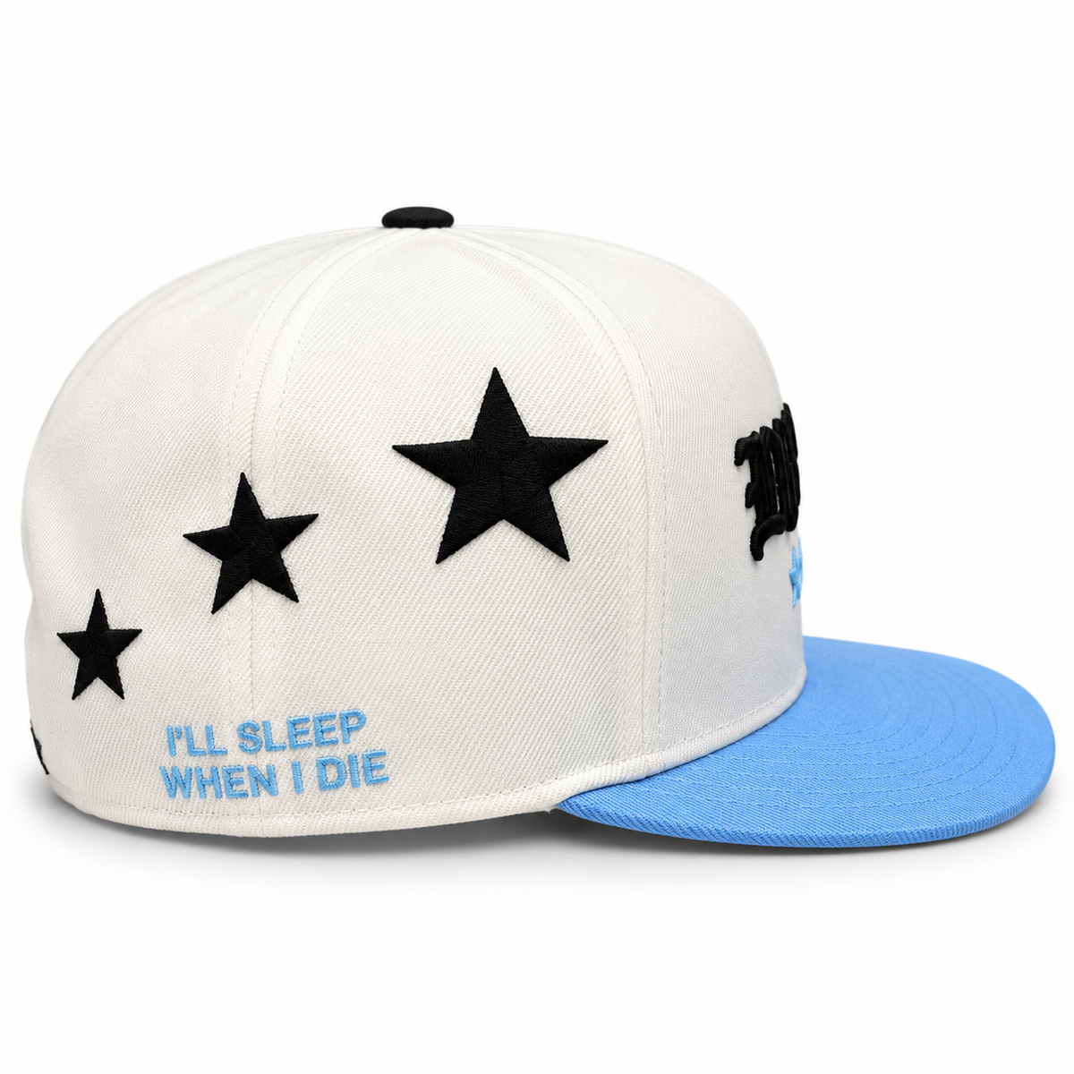 Five Stars - Snapback - White/Blue