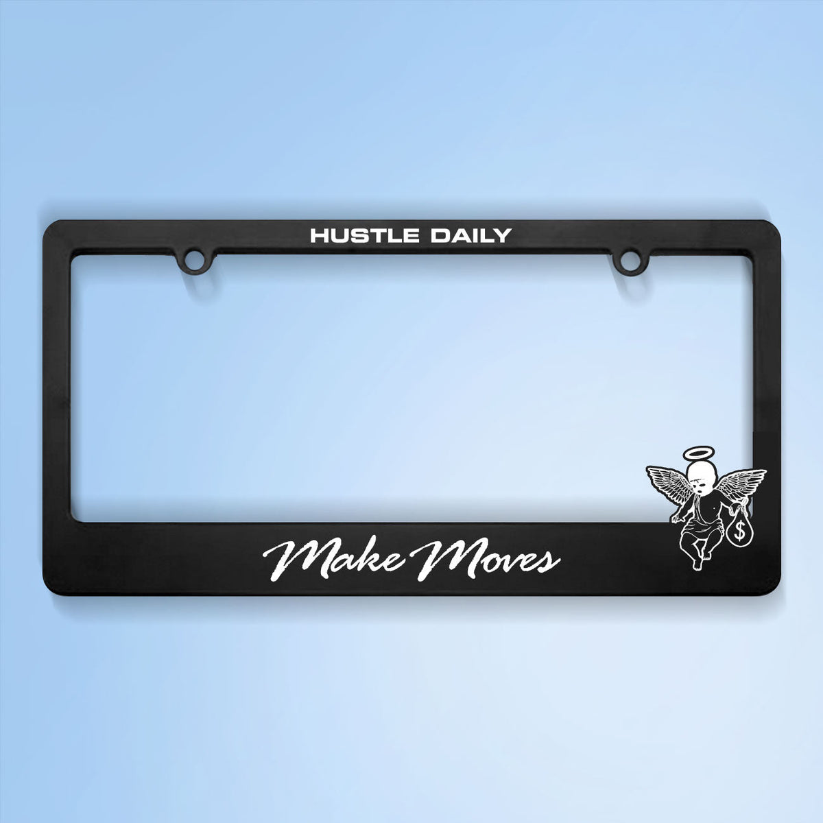 MM Angel License Plate Frame