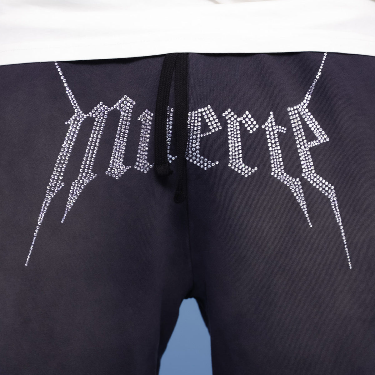 MUERTE ROCK Rhinestone SHORT