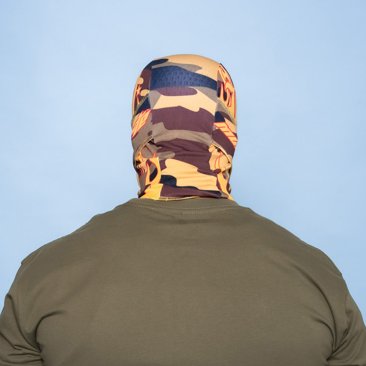 HM FLAME CAMO BALACLAVA