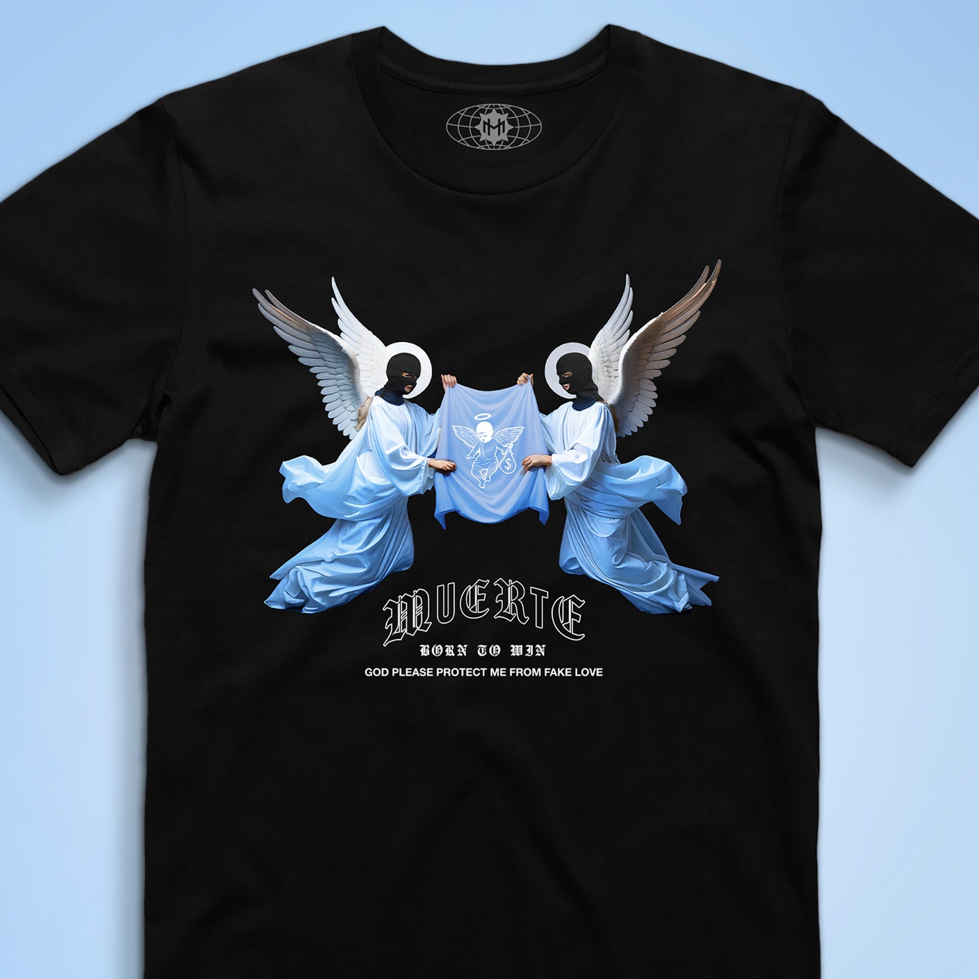 Angel Cloth - BLACK CLR