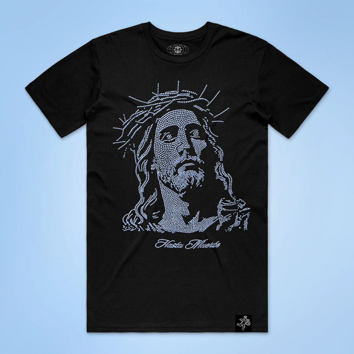 HM Jesus Rhinestone - BLUE