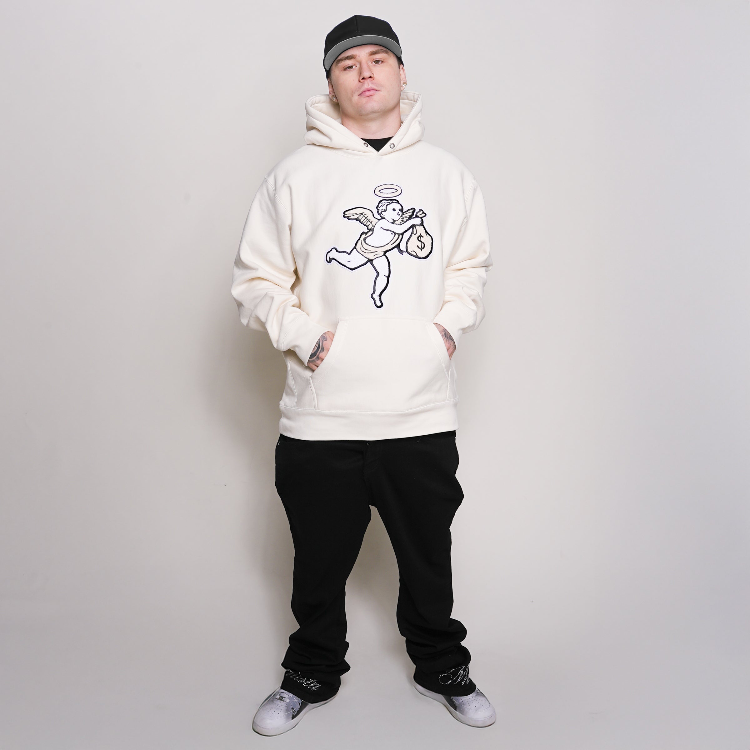 Halo Angel Chenille Hoodie