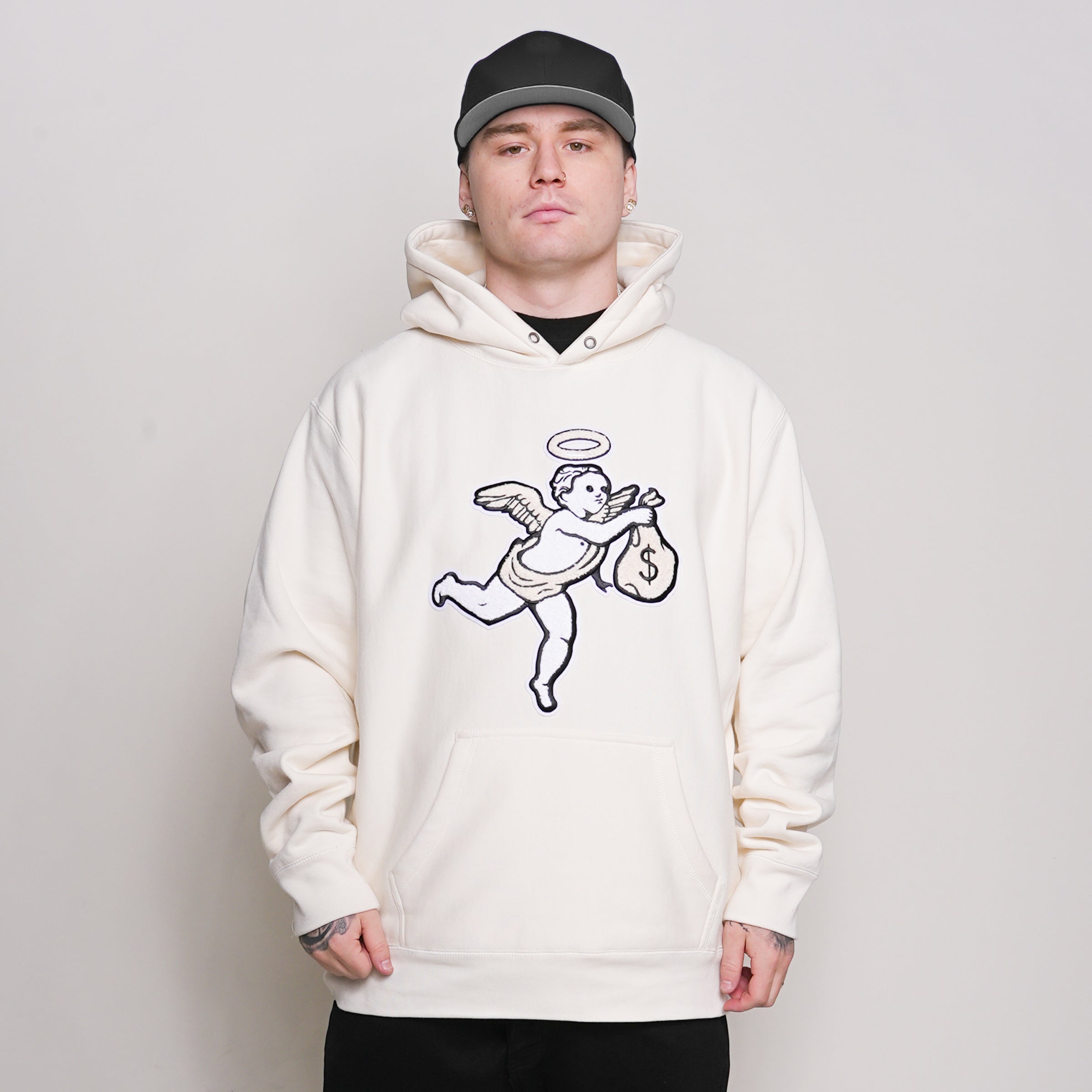 Halo Angel Chenille Hoodie