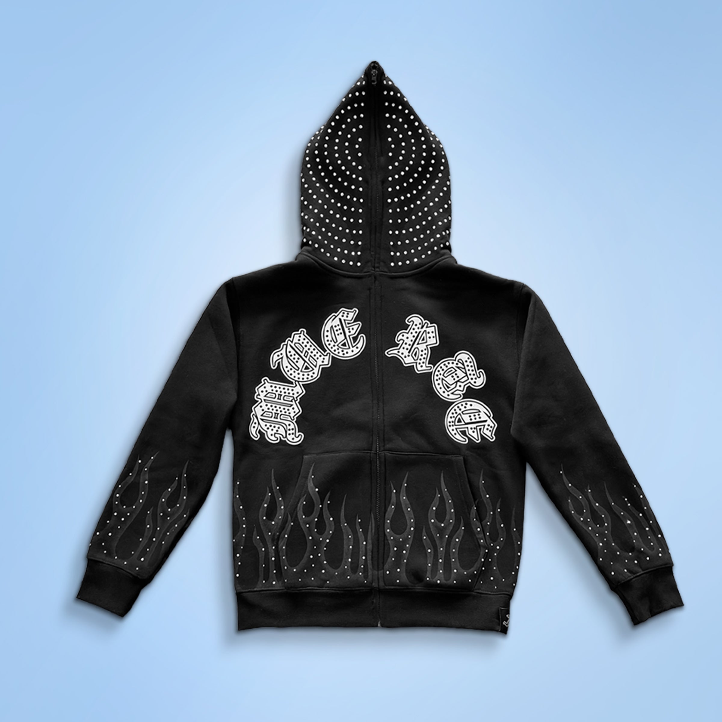 HM Flame Stone Zip Hoodie