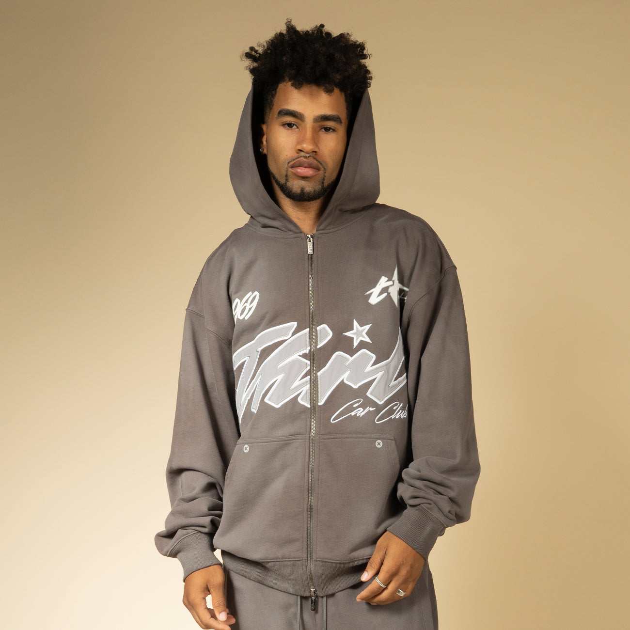 Vicenzo Zip-Up Hoodie F/B