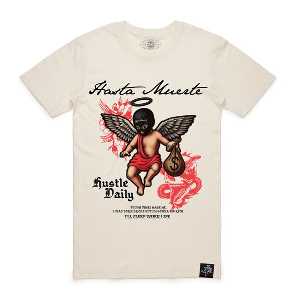 Red Shaded MM Tattoo