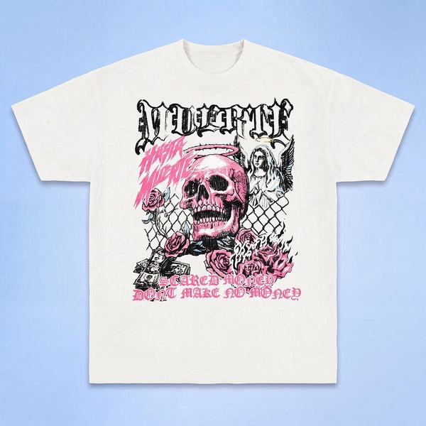 Scared Money - Cream Tee