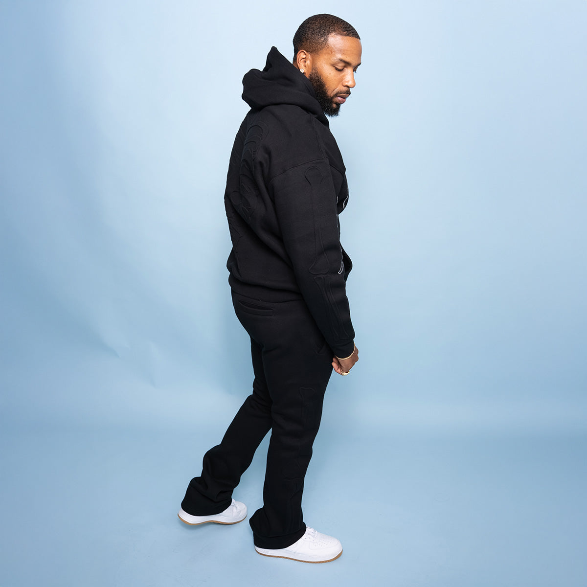 OE Muerte Bones Rhinestone F/S Bottoms