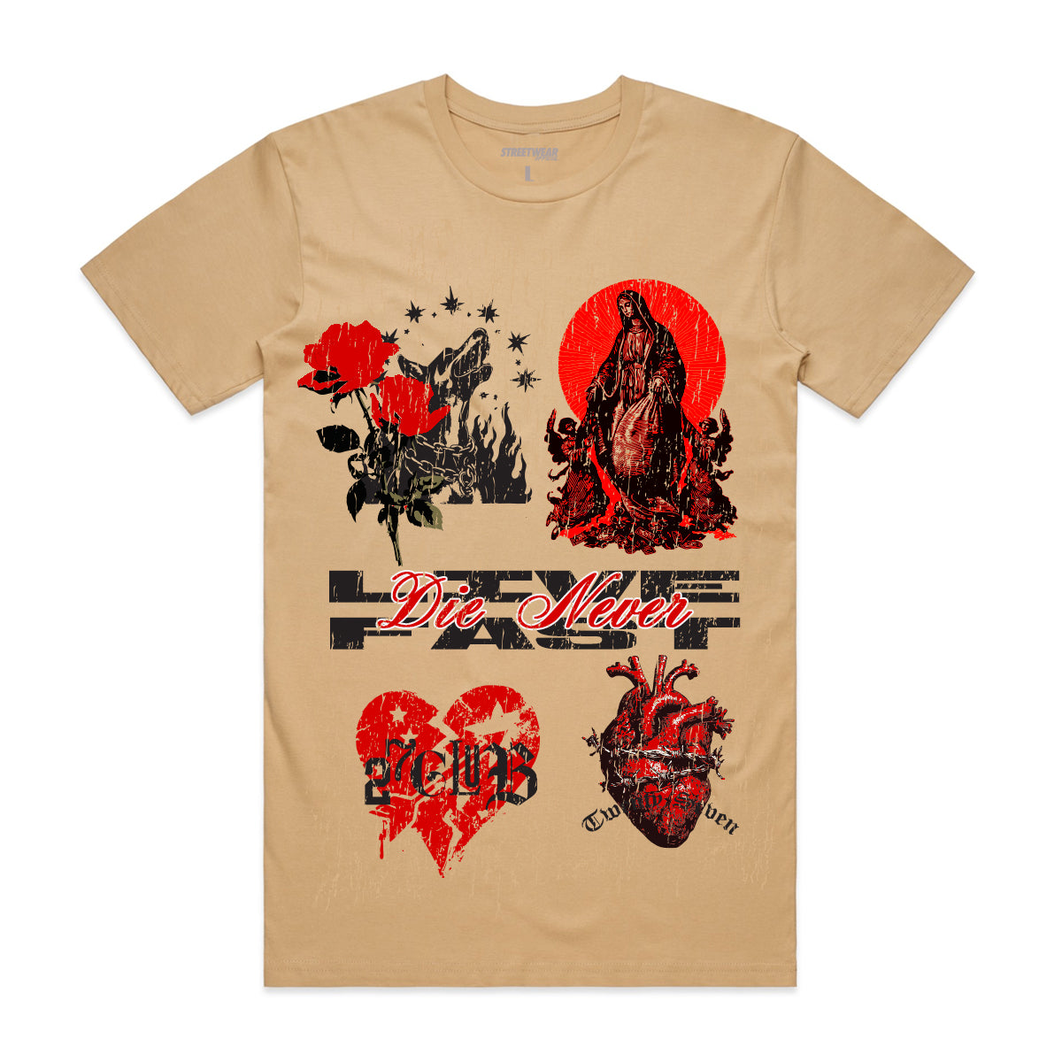 Die Never Images Tee