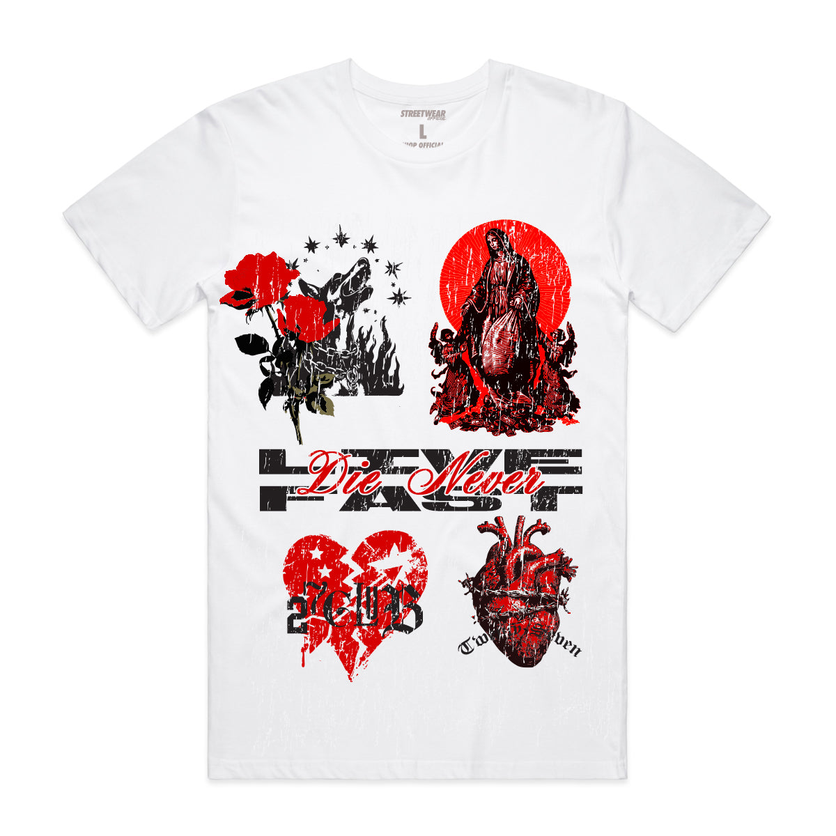 Die Never Images Tee