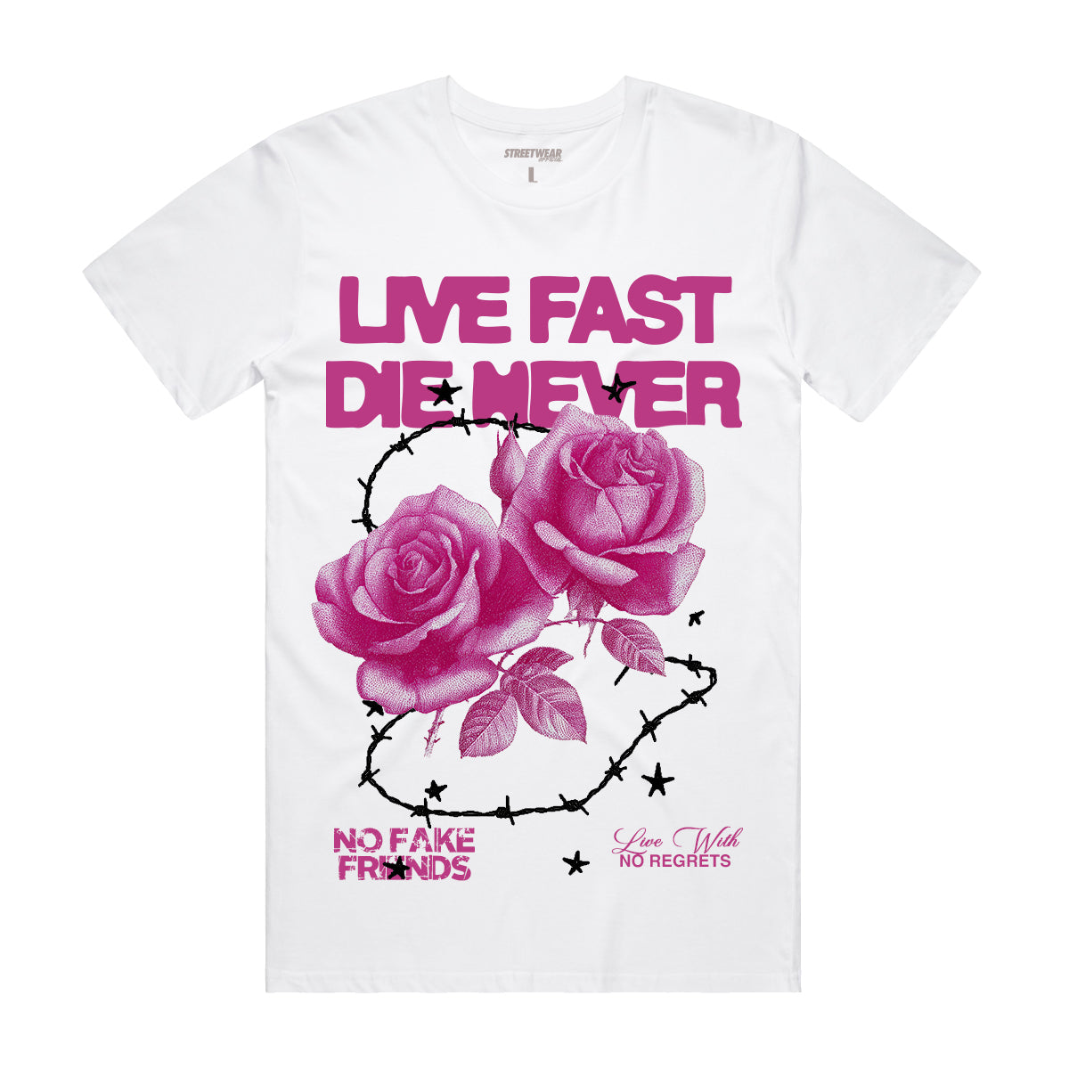 LF Rose Barb Tee