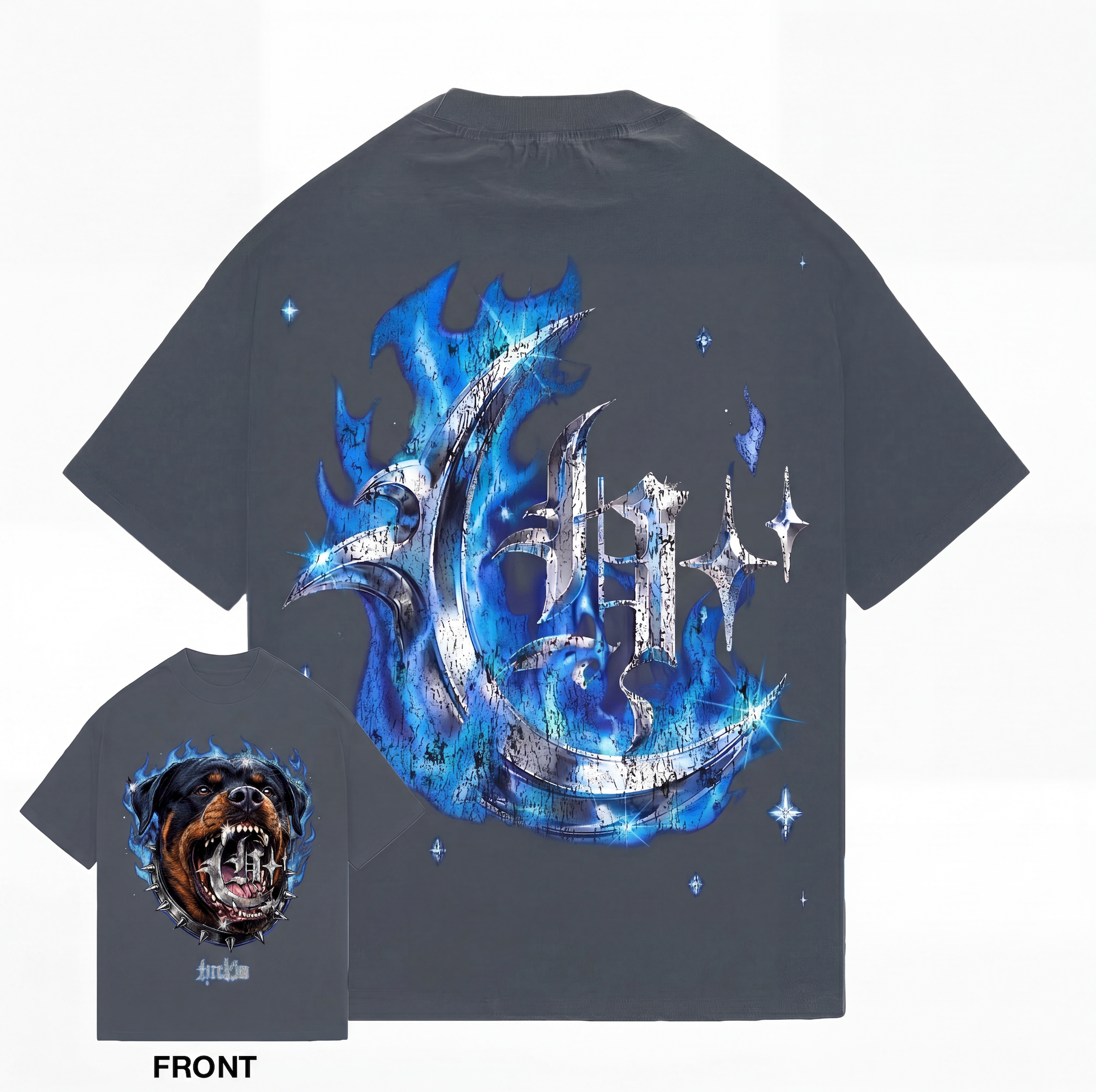 Blue Flame Rottweiler F/B