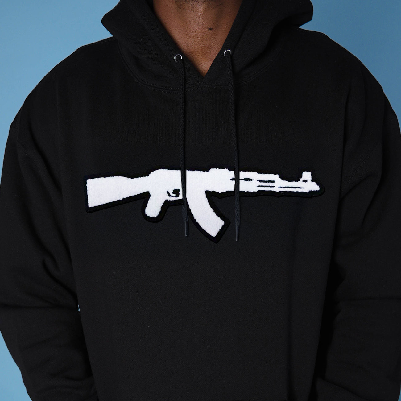 Chenille AK Patch Hoodie - HW