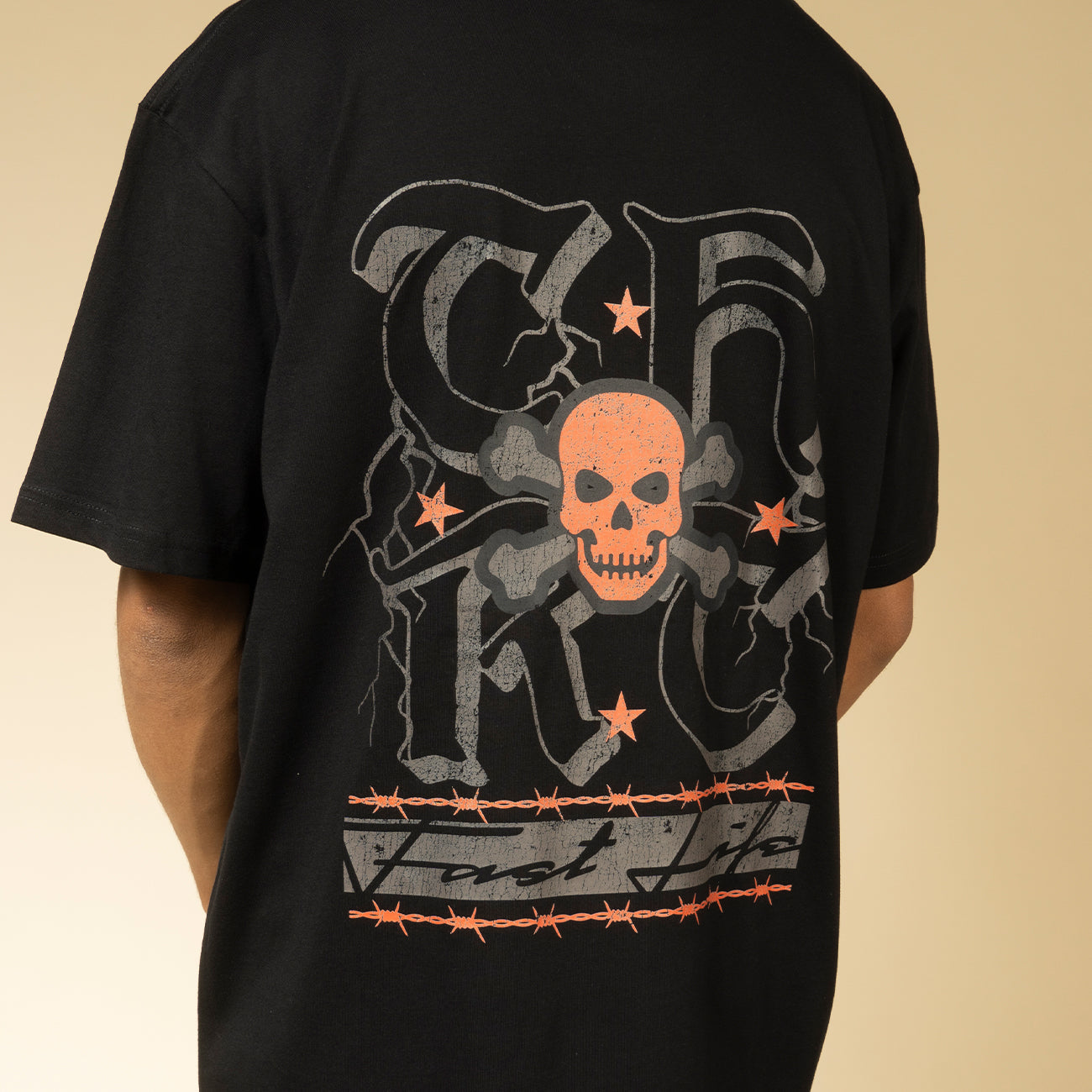 THRT Star Skull F/B Tee