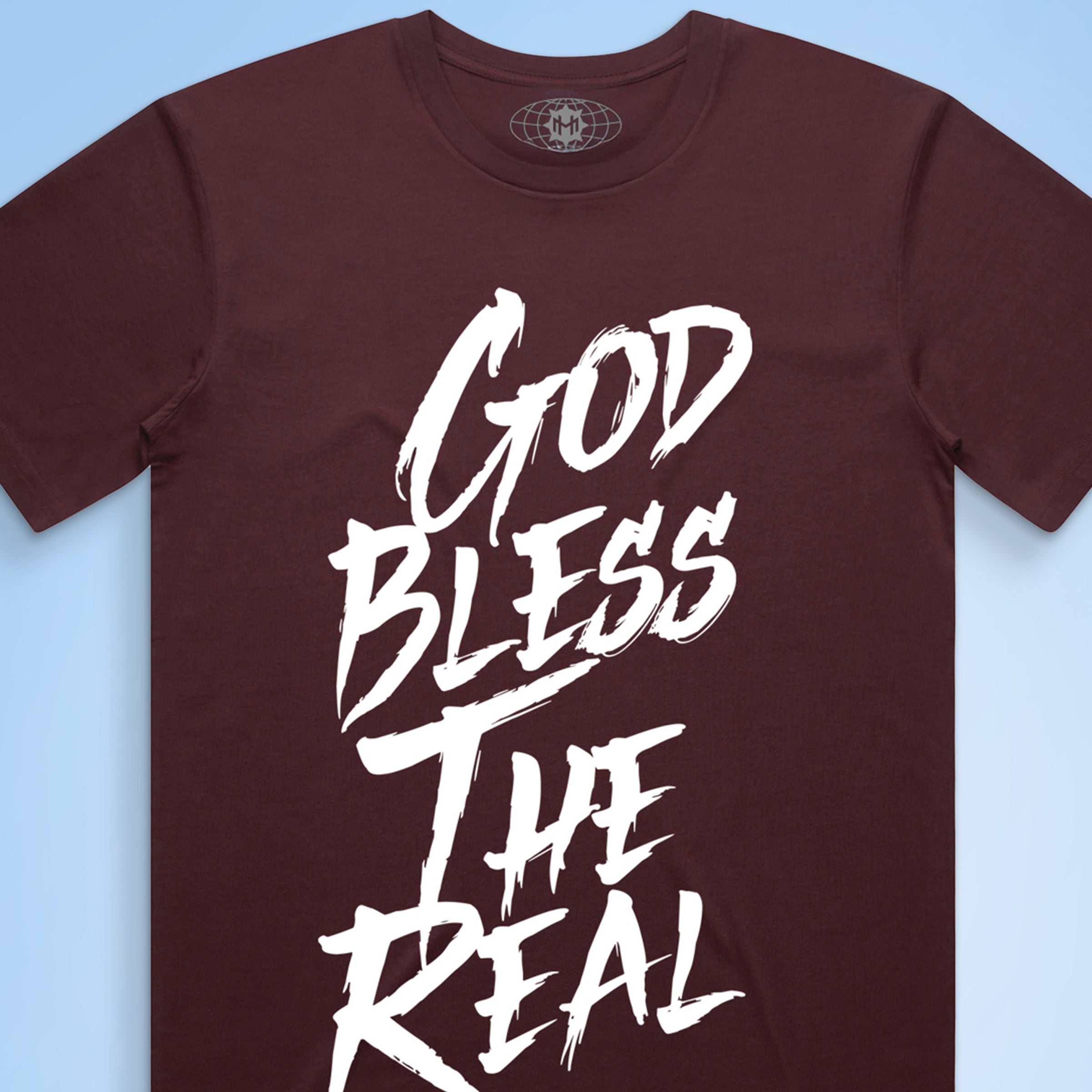 God Bless The Real - CLR Burgundy