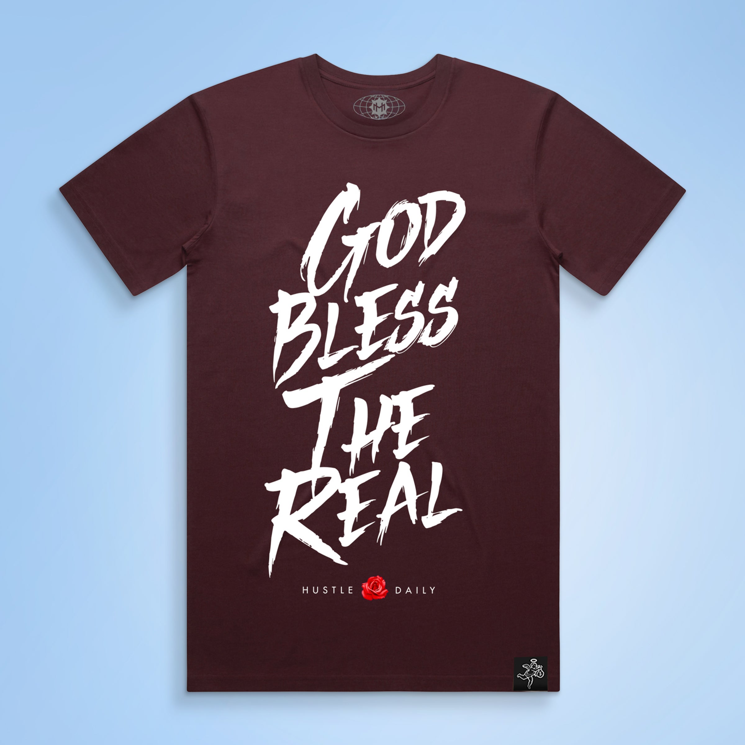 God Bless The Real - CLR Burgundy