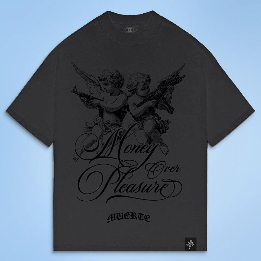 Bless The Sky Noir - Vintage Black Tee