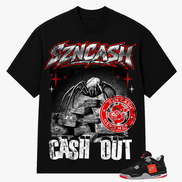 SZN - Cash Out - Black Tee