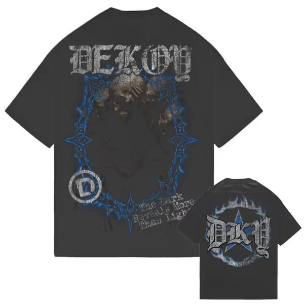 Dekoy - Dark Reveal - Black Garment Wash Tee