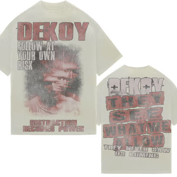 Dekoy - Follow At Your Own Risk - Vintage White Tee