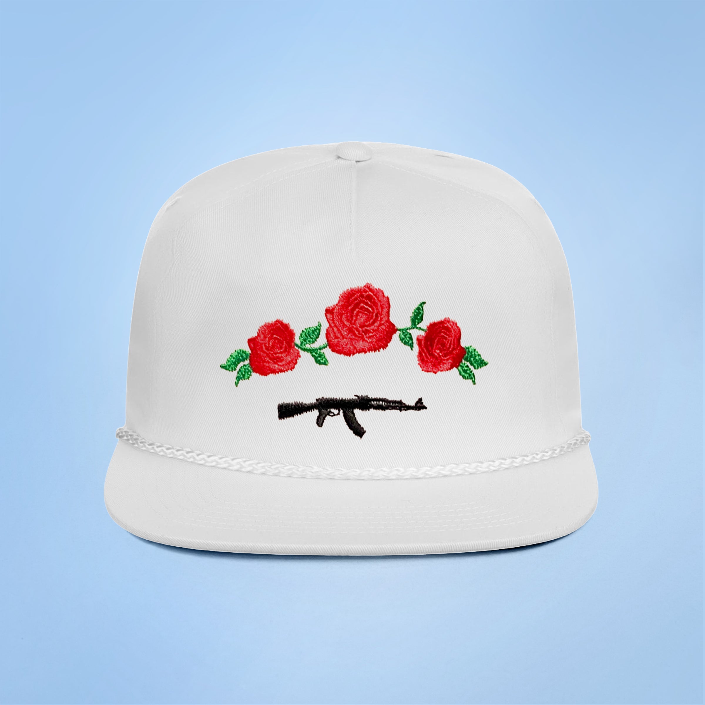 AK Rose Seal Rope Snapback