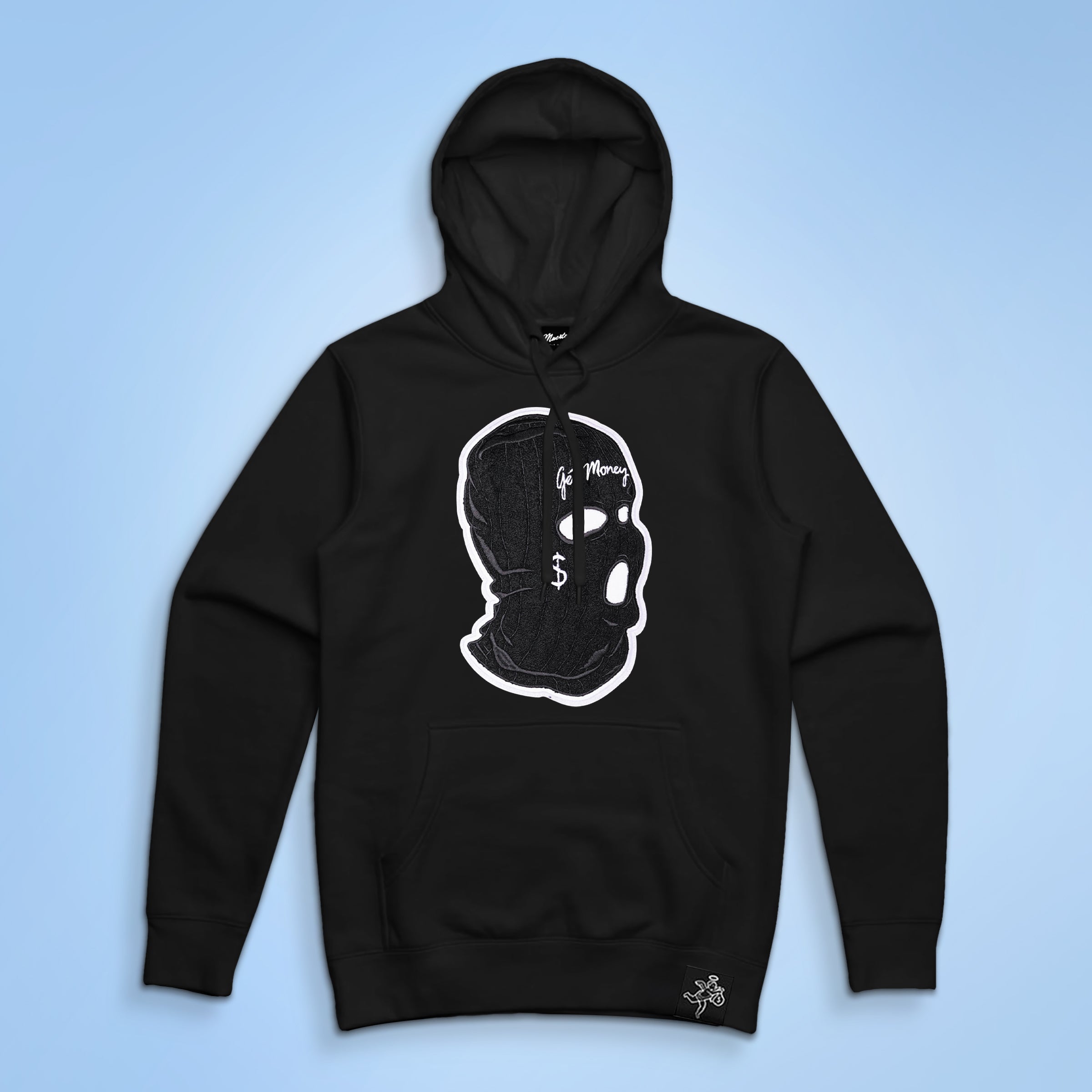 AJ11 GET MONEY MASK CHENILLE PATCH Hoodie - HW