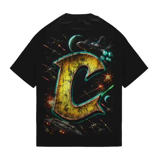 Cash Rules - Money Mission - Jet Black Tee
