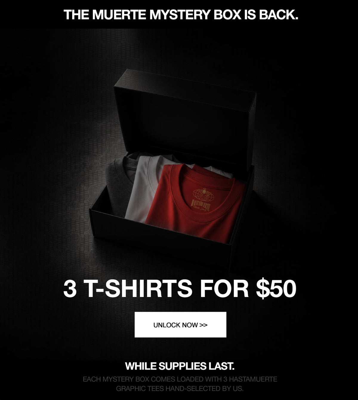 3 For $50 Muerte Mystery Box