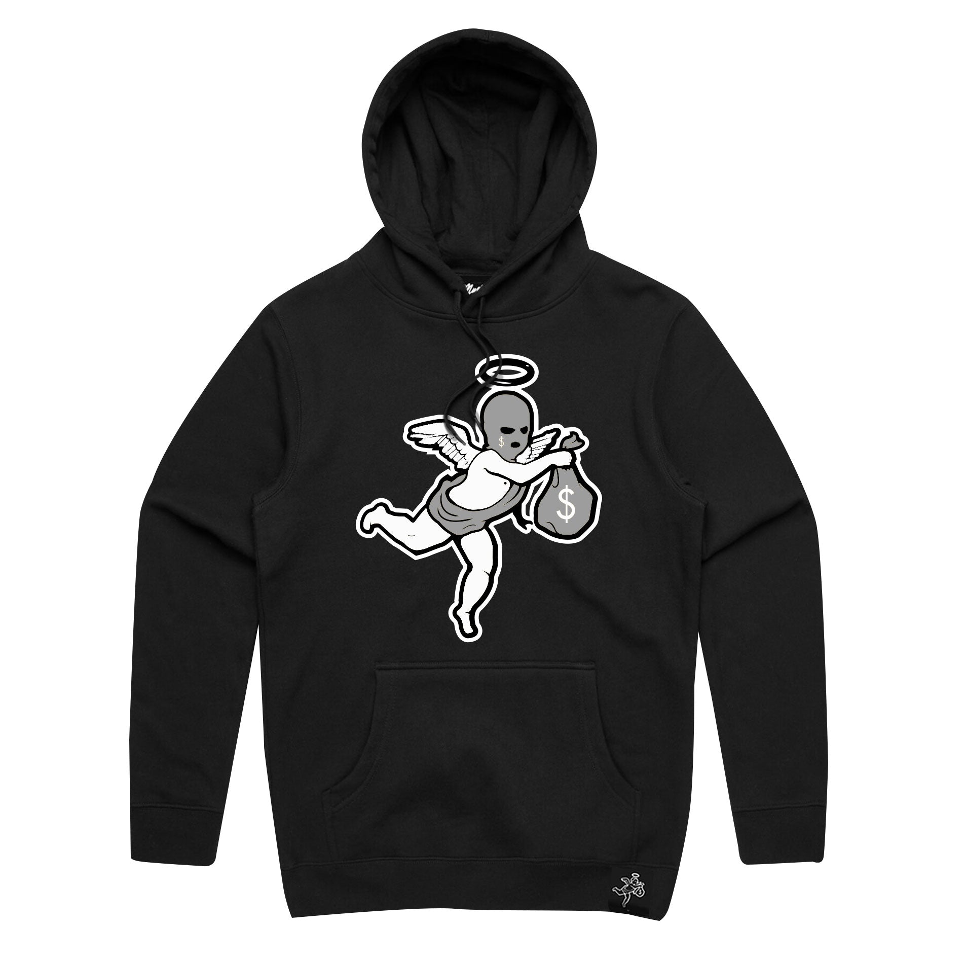 AJ1 Ski Mask Angel Chenille Neut HOODIE - HW