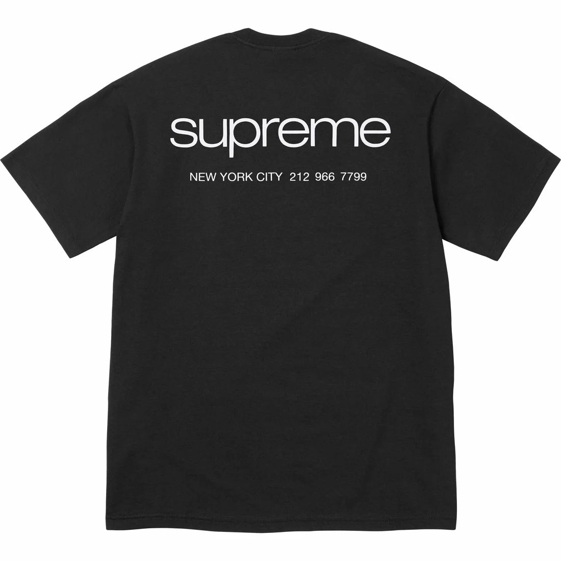 Supreme NYC Tee- Black