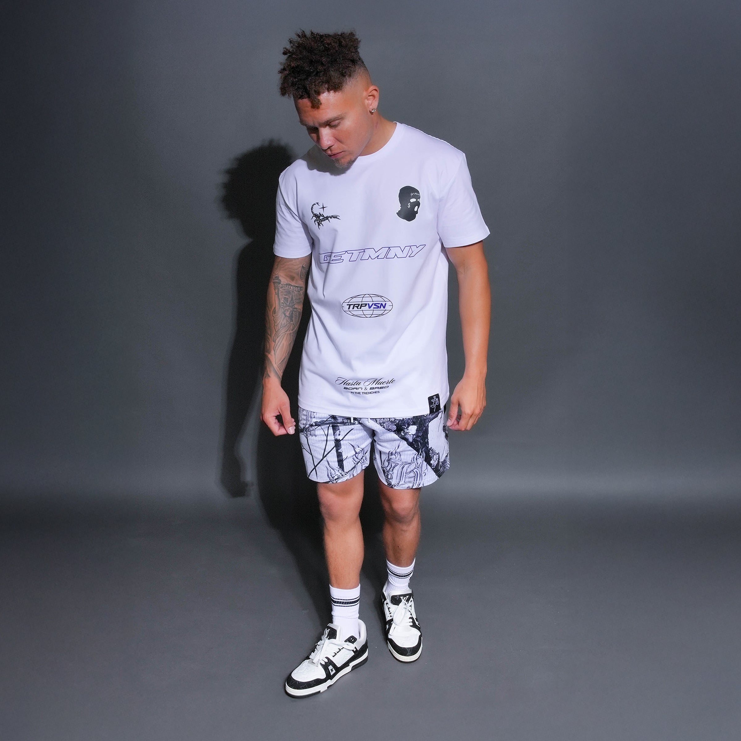 Chrome Camo Shorts