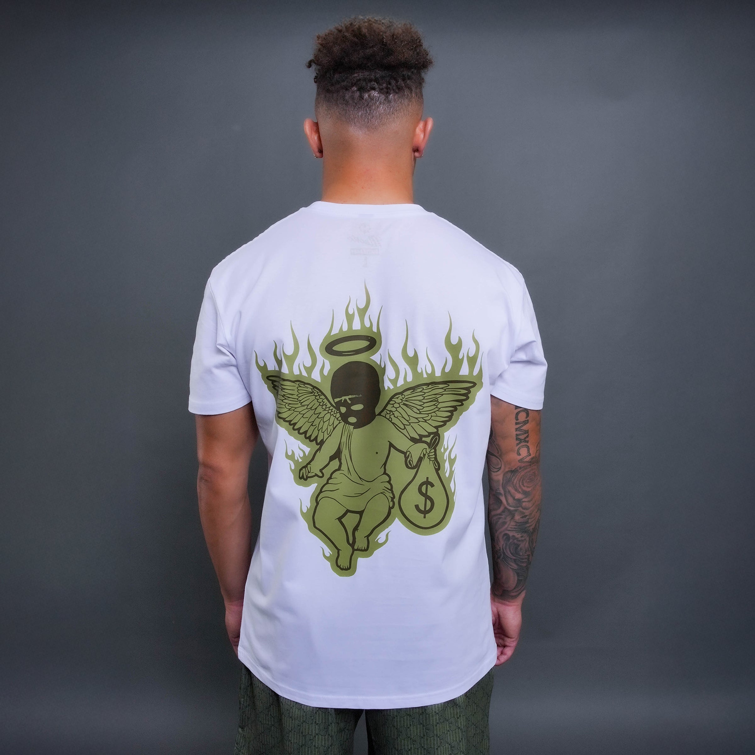 Camo Mask Tee F/B