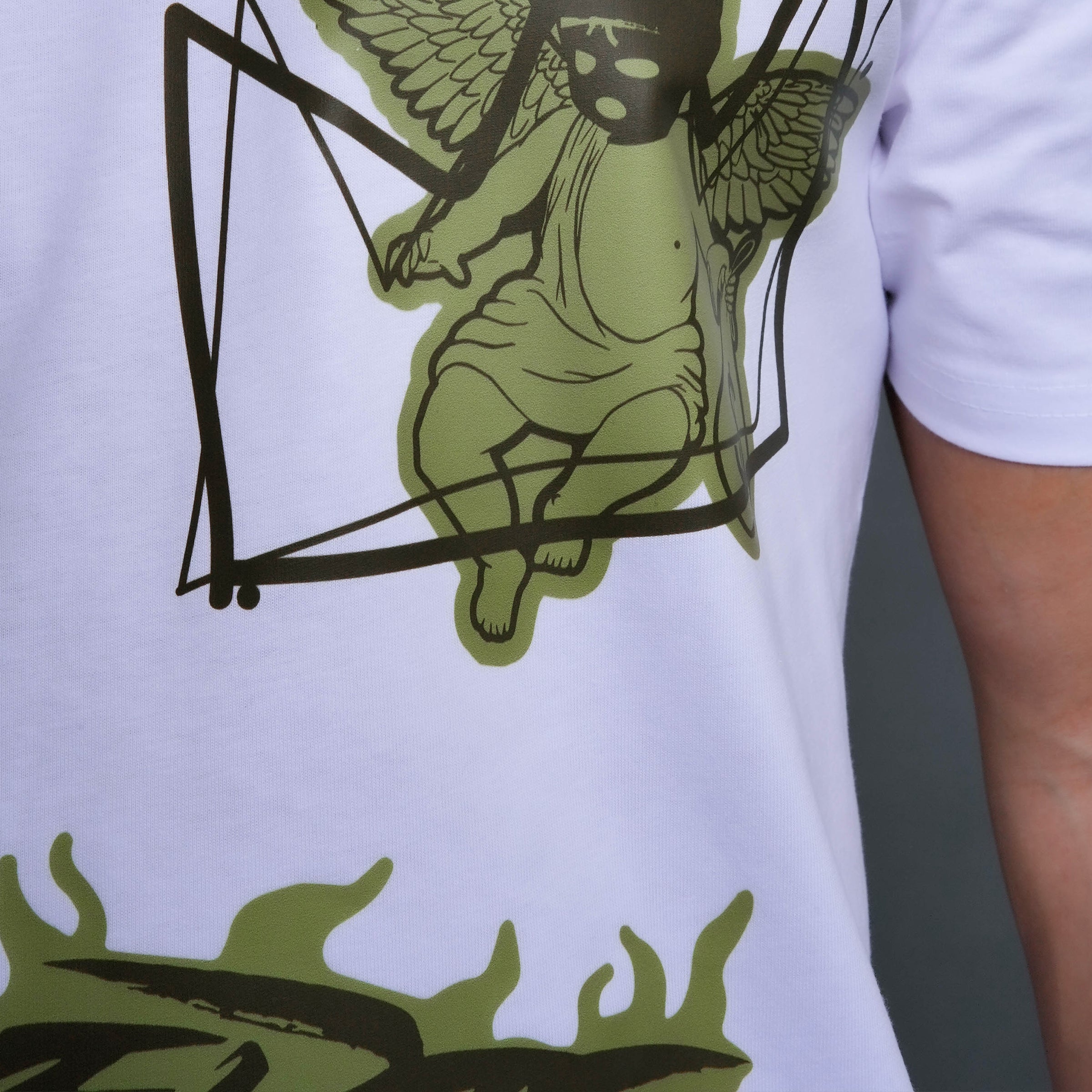 HEAVY - Camo Mask Tee F/B