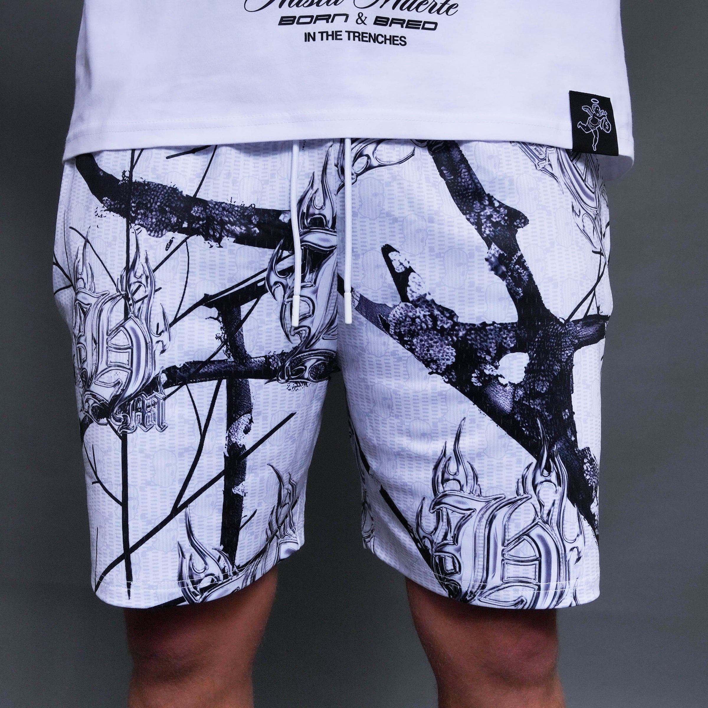 Chrome Camo Shorts