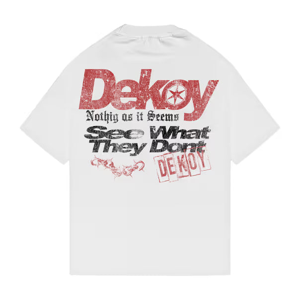 Dekoy - See What They Don't - White Tee