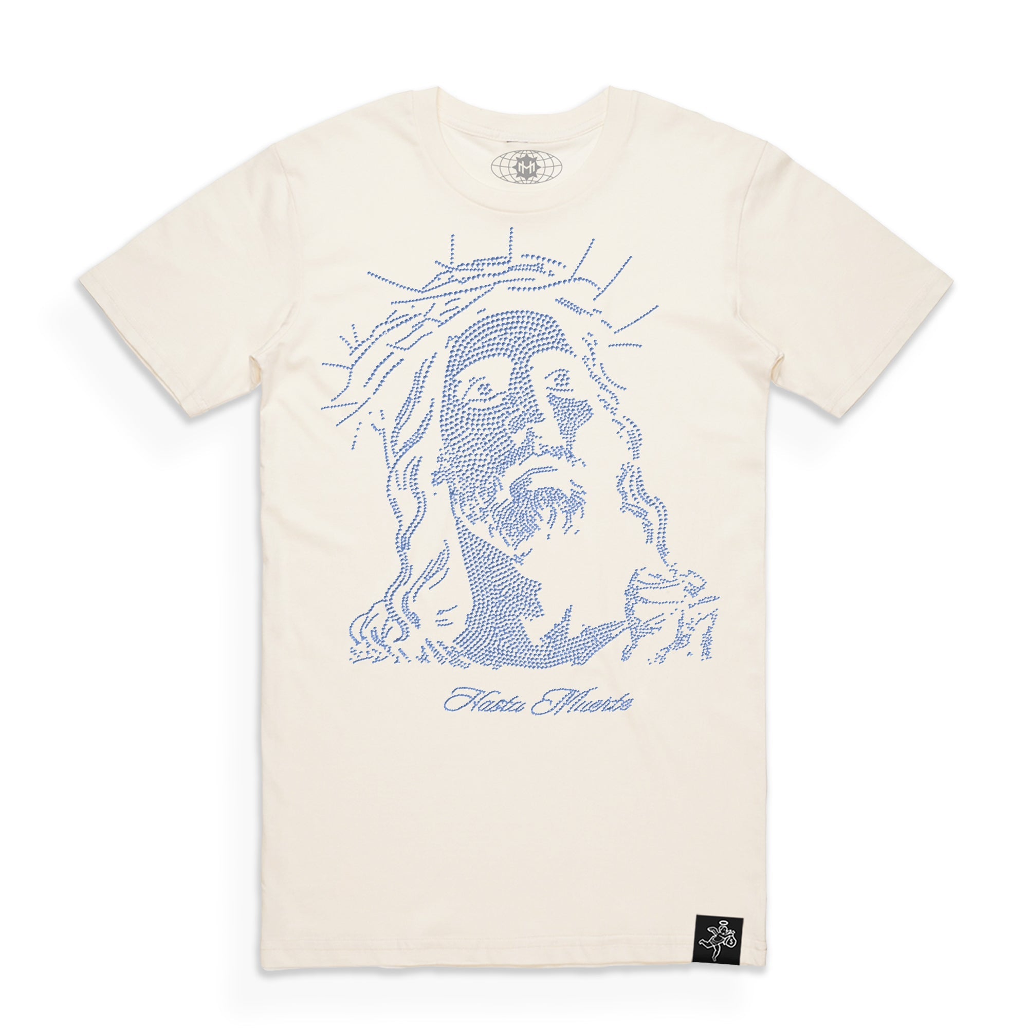 HM Jesus Rhinestone - BLUE