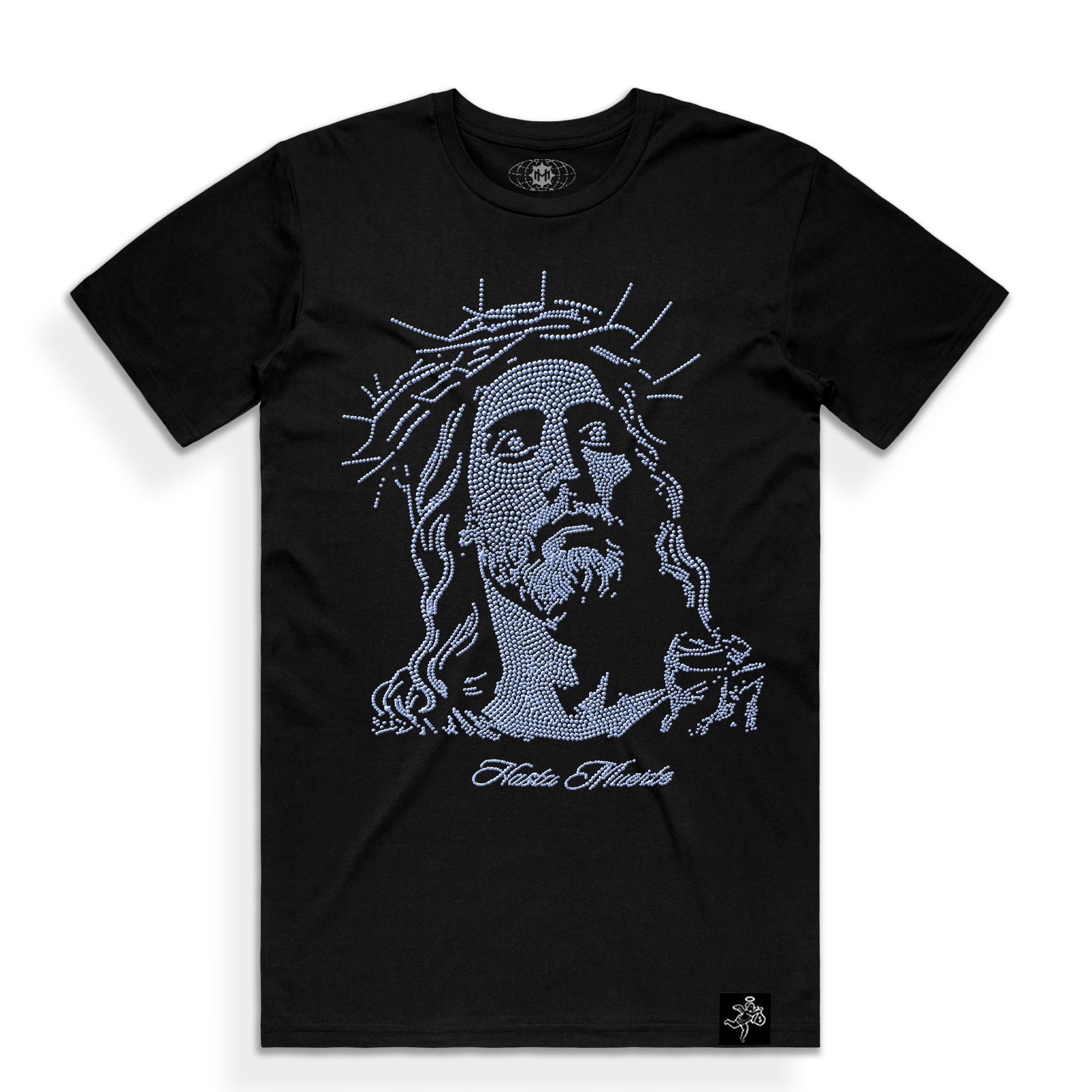 HM Jesus Rhinestone - BLUE