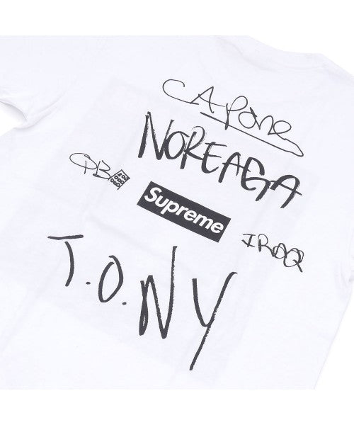 Supreme Capone & Noreaga Tee - White