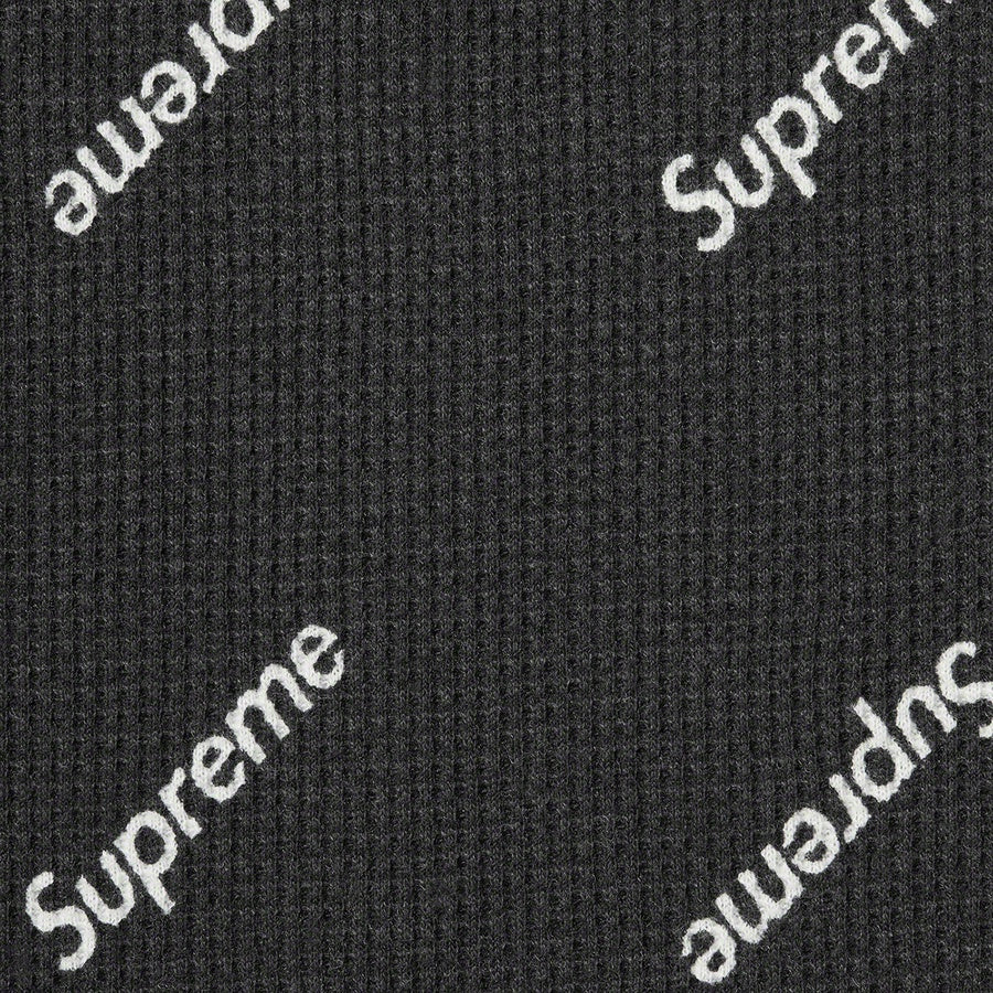 Supreme®/Hanes® Thermal Crew (1 Pack FW20)- Black