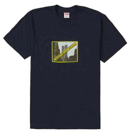 Supreme Greetings Tee- Navy
