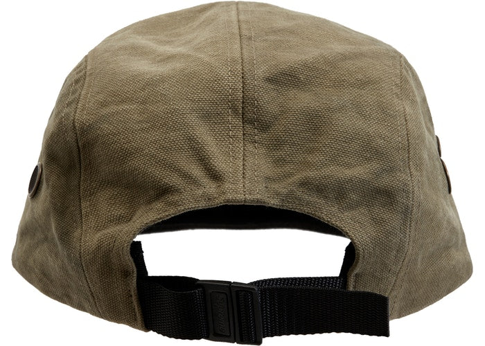 Supreme Washed Canvas Camp Cap (FW19)- Olive