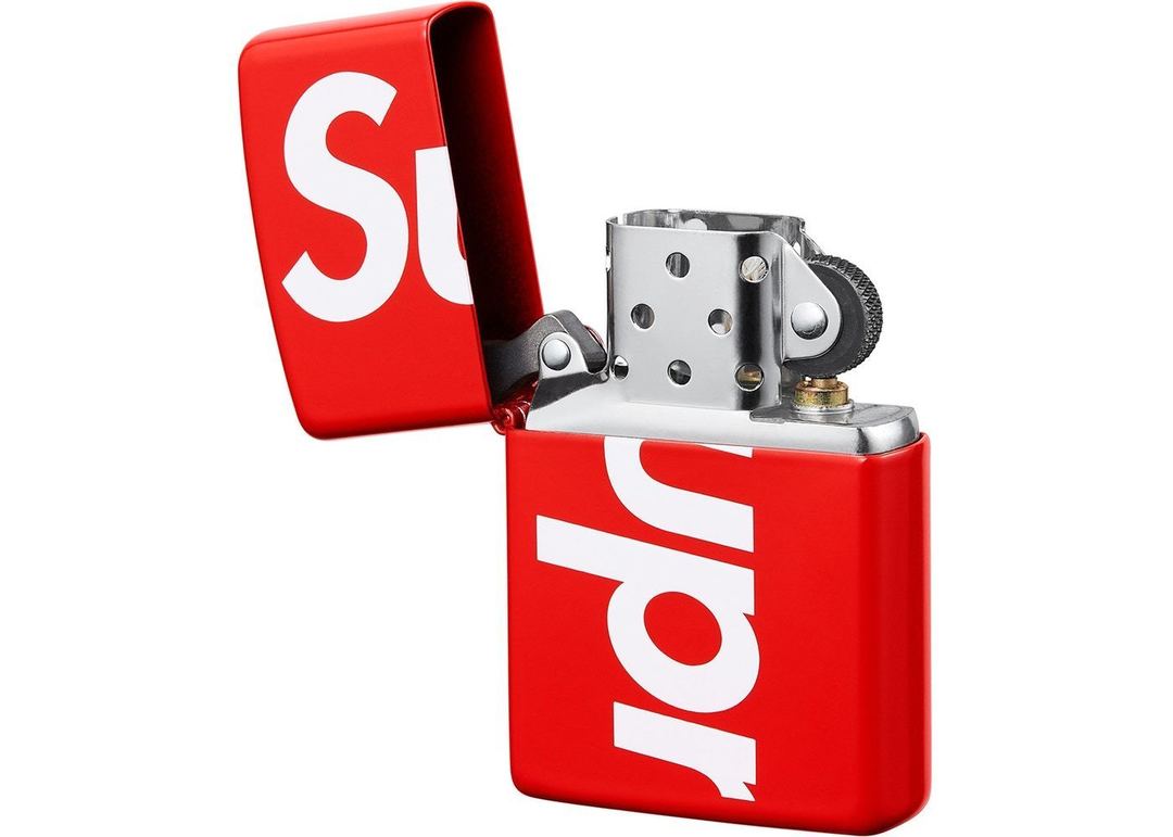 Supreme Logo Zippo - Red