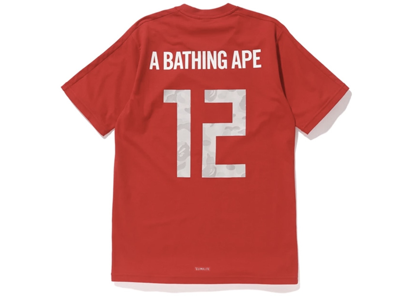 Bape x Adidas World Cup 2018 Winning Collection Football Top Red