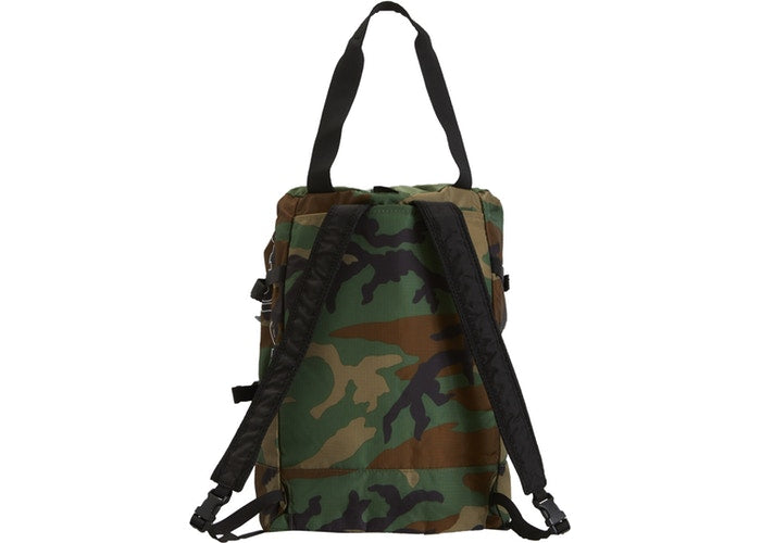 Supreme Tote Backpack- Woodland Camo
